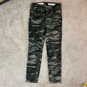 Pilcro and the letterpress high rise skinny corduroy size 26